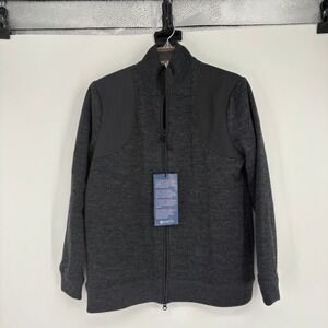 NWT Beretta Honor Windstop Women's Sweater Full Zip Jacket Logo Dark Grey Size L
